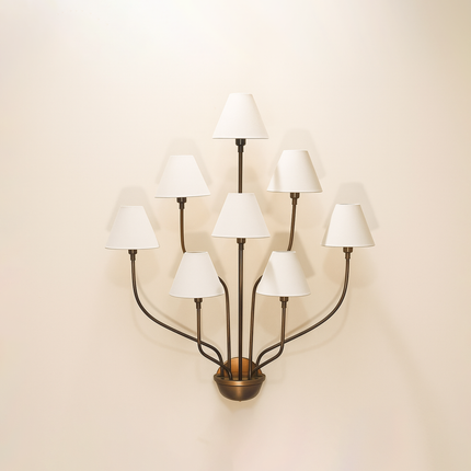 Brighten Up Your Home with Modern Wall Lights dark brounge