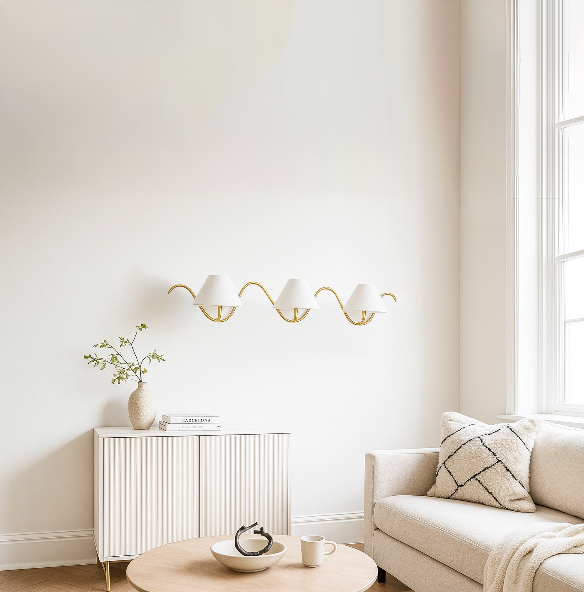 Discover the Charm of Three Wall Lamps