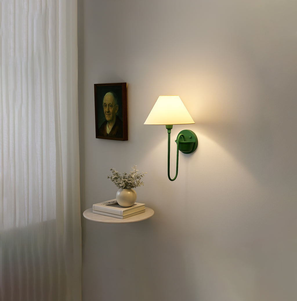 Stunning Green Wall Lamps with Canopy Designs Green