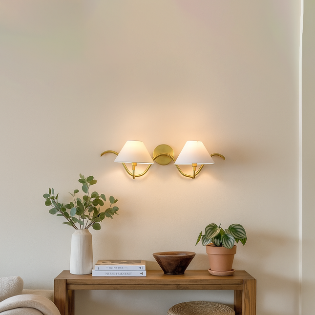 Enhance Ambiance with Unique Two Wall Lamp Options