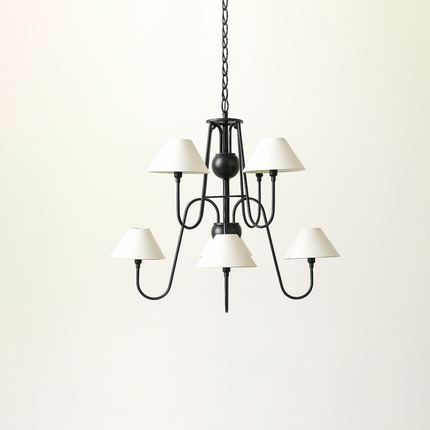 Chandilier Light: The Perfect Touch for Any Room matte black