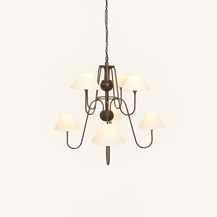 Chandilier Light: The Perfect Touch for Any Room matte black