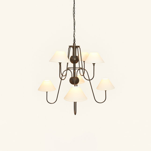 Chandilier Light: The Perfect Touch for Any Room matte black