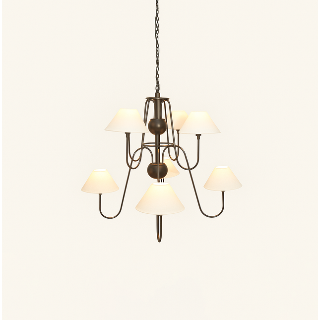 Chandilier Light: The Perfect Touch for Any Room matte black