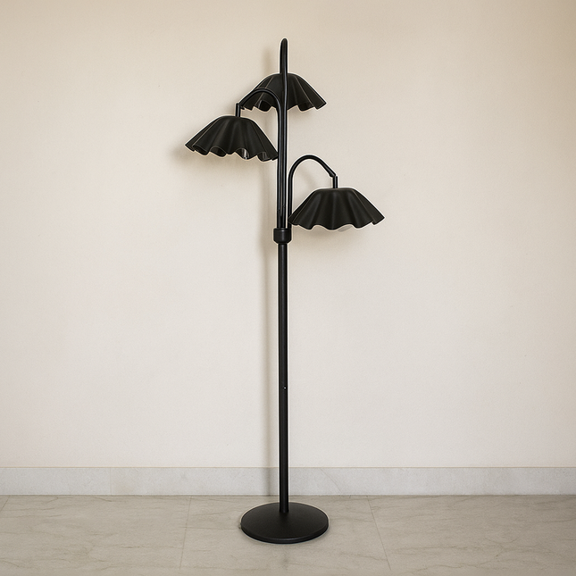 The Elegance of Tree Shaped Floor Lamps in Home Design Black