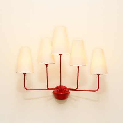 Red Radiance for Refined Interiors