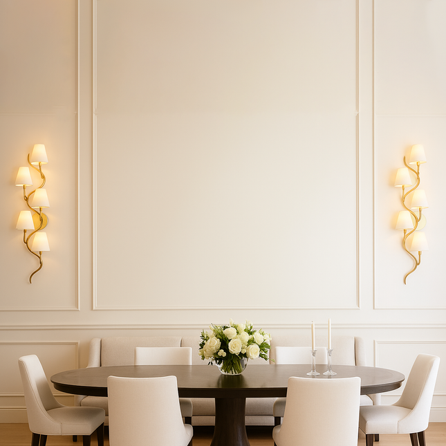 A masterpiece in metal — hand-finished in Gold Brass.