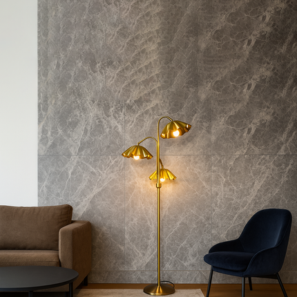 The Allure of Golden Floor Lamps A Design Statement