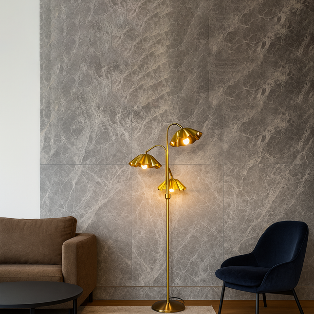 The Allure of Golden Floor Lamps A Design Statement