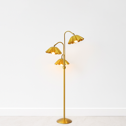 The Allure of Golden Floor Lamps A Design Statement