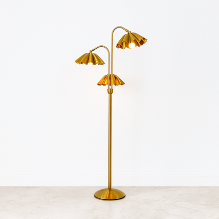 The Allure of Golden Floor Lamps A Design Statement