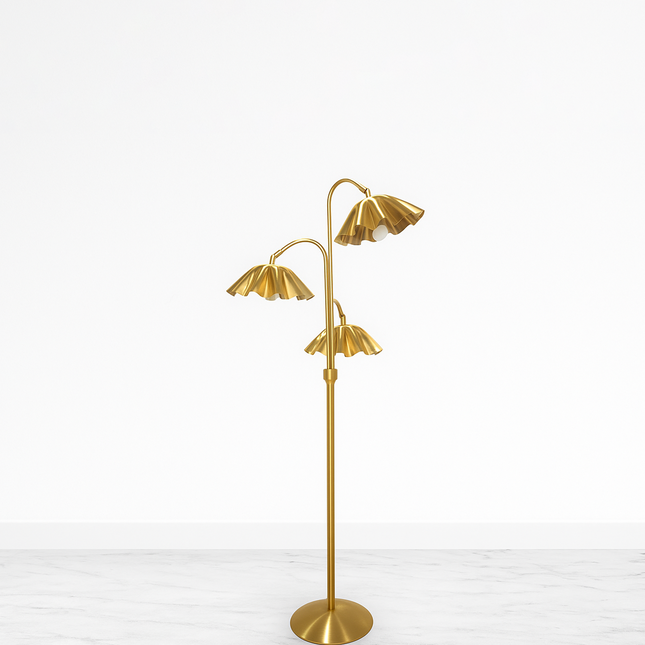 The Allure of Golden Floor Lamps A Design Statement