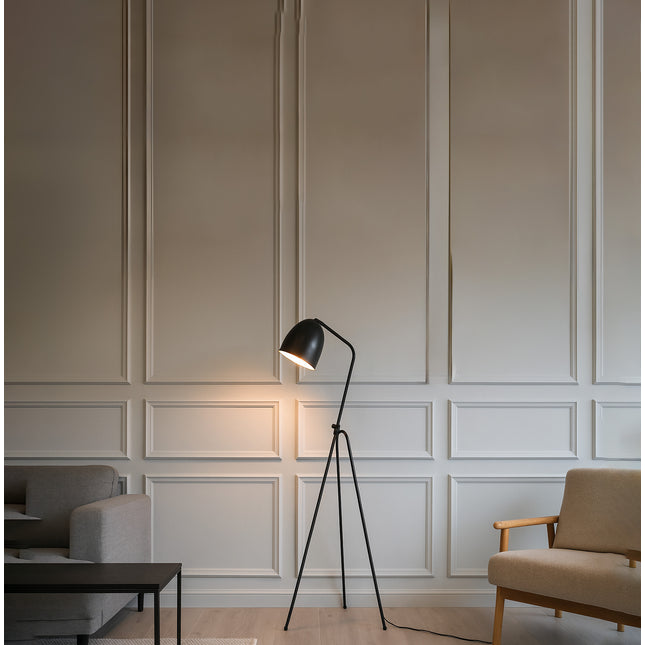 Black Floor Lamps Are a Must-Have for Your Home matte black Matte Black