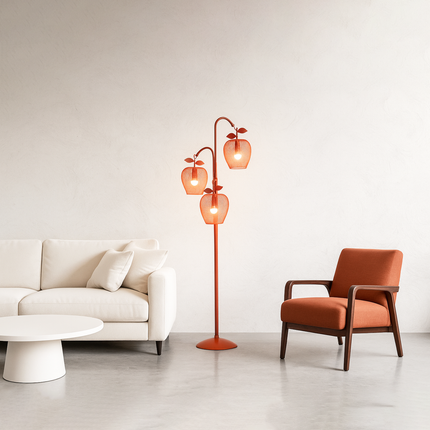 The Grand Luminaire: Artisanal Brilliance Red