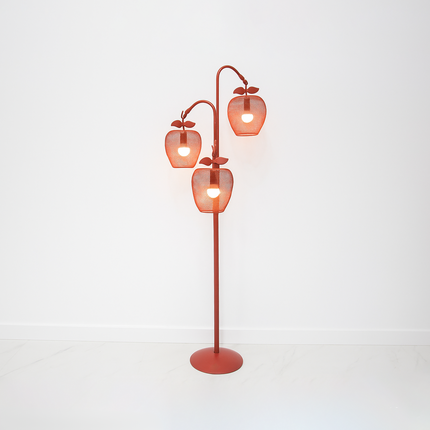 The Grand Luminaire: Artisanal Brilliance Red