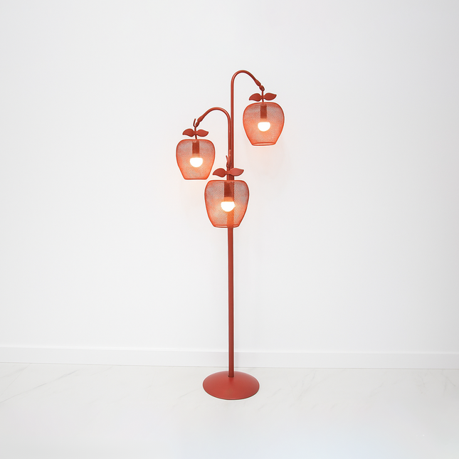 The Grand Luminaire: Artisanal Brilliance Red