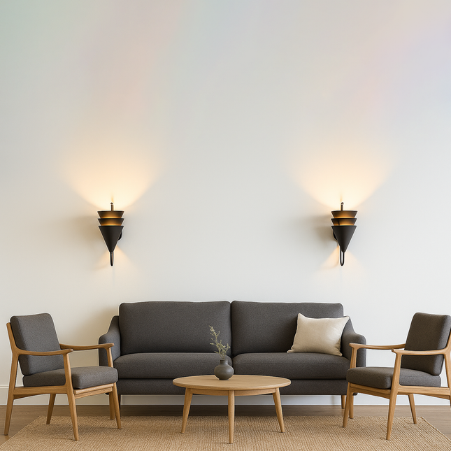 Vintage & Modern black Wall Sconces, Night Lights, and Wall Fixtures for Home black