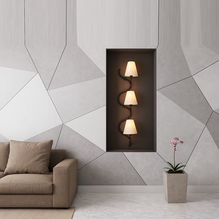 The art of illumination, reimagined in exquisite matte black.