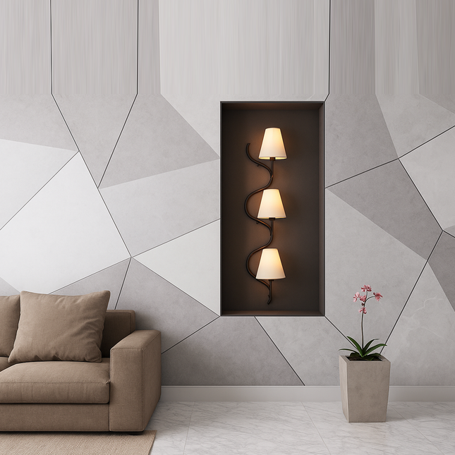 The art of illumination, reimagined in exquisite matte black.