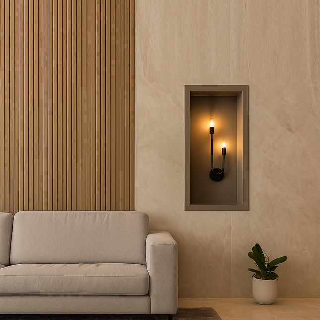 Draped in luxury, your walls deserve the magic of matte black. black