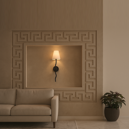 Where minimalism meets grandeur — the essence of matte black design