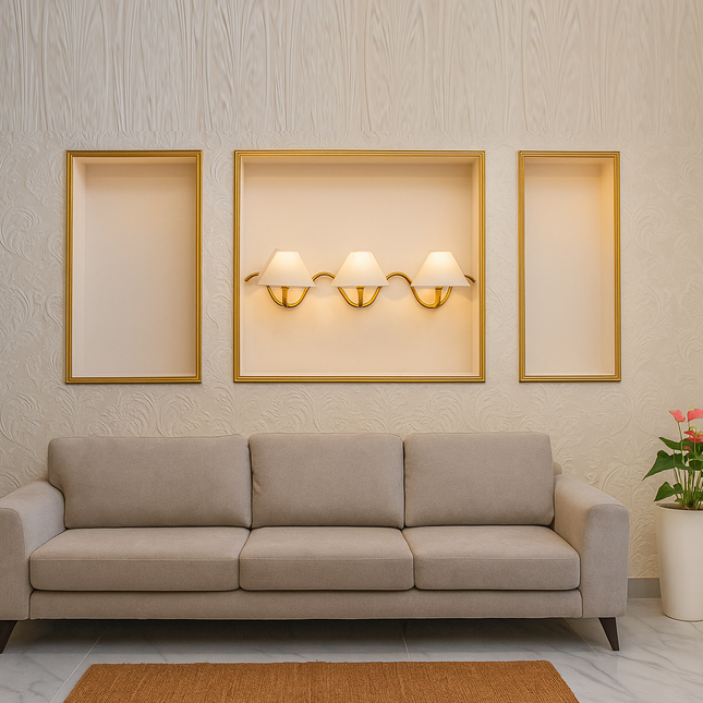 Bring depth and drama to interiors with Gold Brass tones