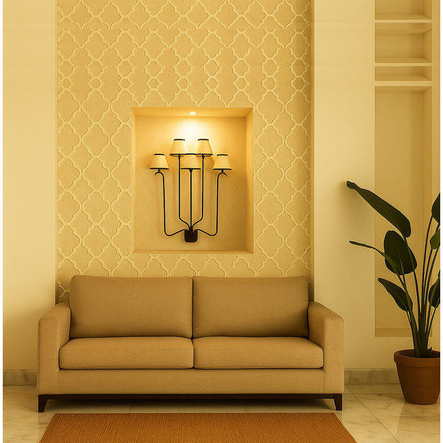 Transform Your Room with Elegant Wall Lamps dark brownge Wood