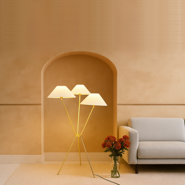 Stylish Floor Lamp for Your Home Floor Lamps Featuring Golden
