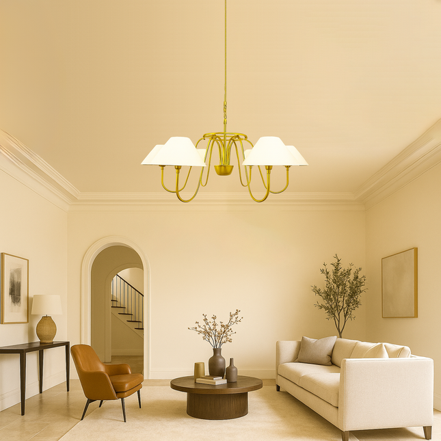 The Imperial Glow in Gold Brass – Elevate Your Space with Timeless Beauty golden