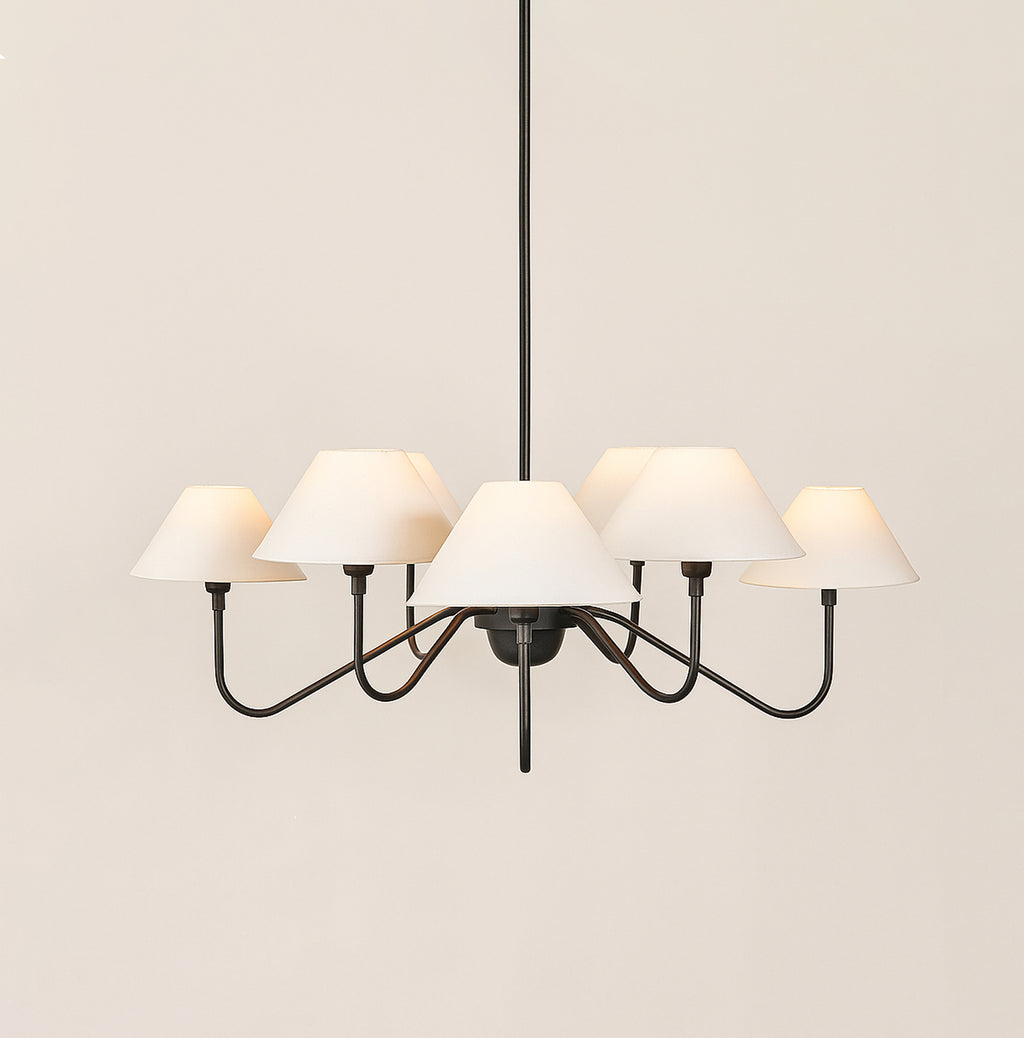 Maintain Your home decor with chandelier lamp matte black
