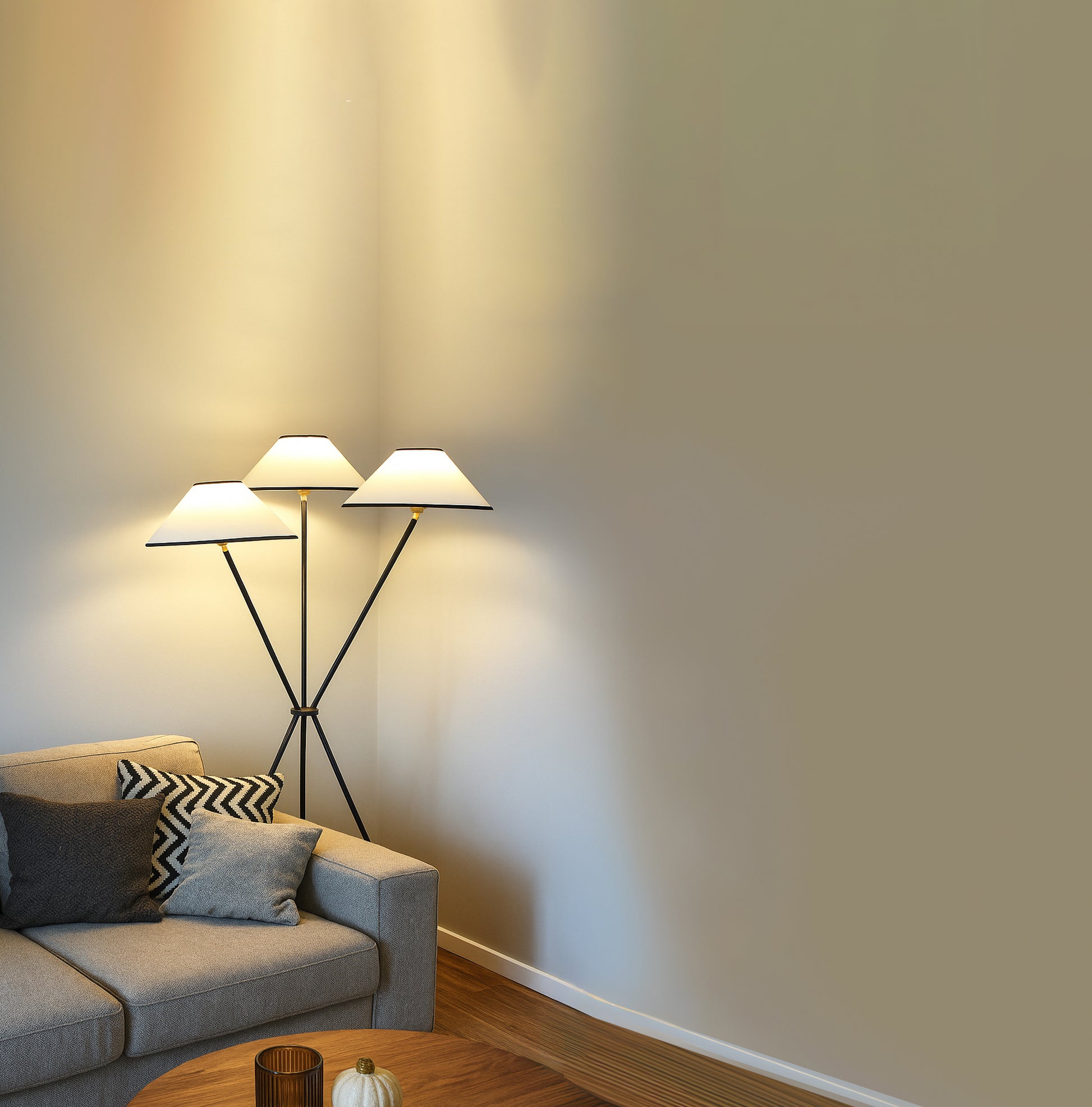 Floor Lamps: A Blend of Functionality and Style matte black