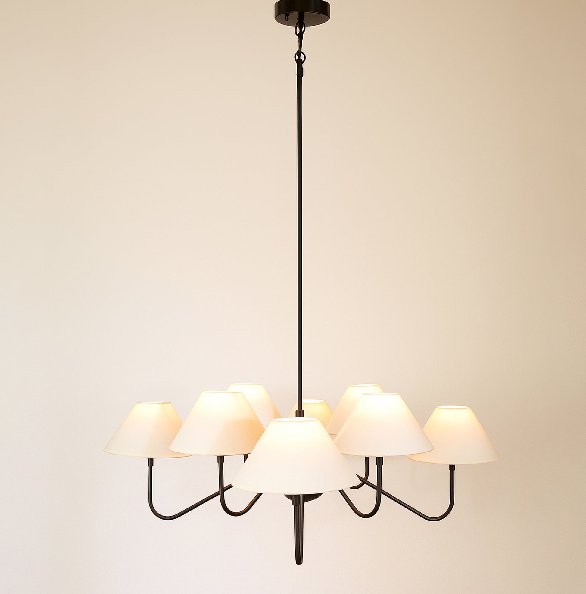 Maintain Your home decor with chandelier lamp matte black