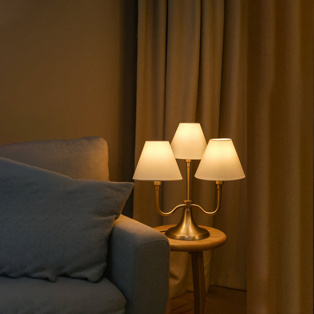 Unique Shade Table Lamps: Style Meets Functionality Gold