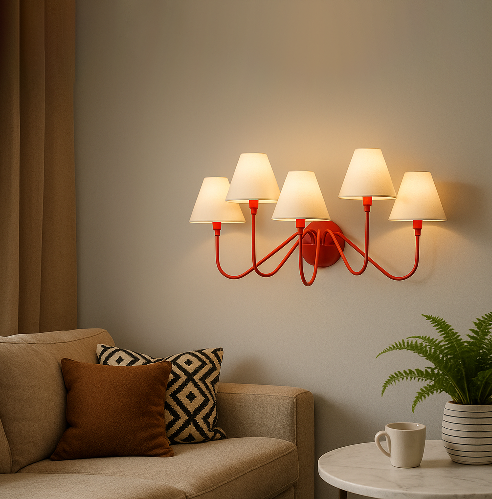 The Art of Lighting: 5 Shade Lamps to Consider Red
