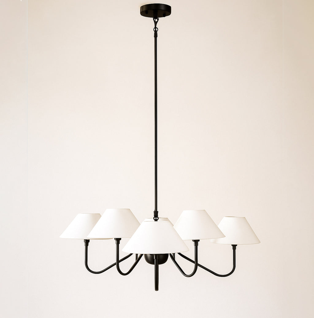 Maintain Your home decor with chandelier lamp matte black