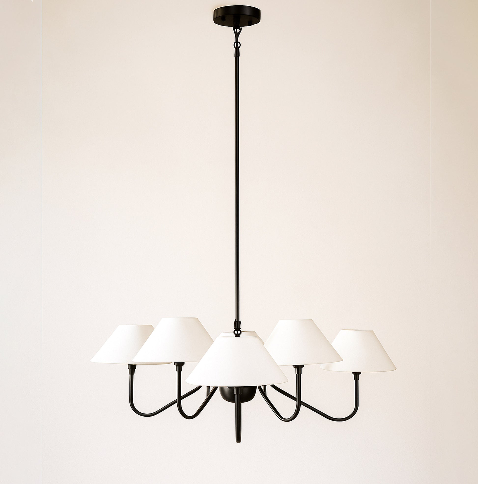 Maintain Your home decor with chandelier lamp matte black