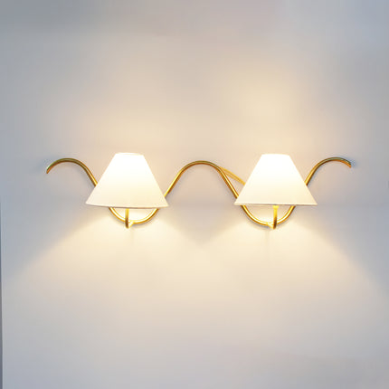 Best Golden Wall Lamps with Dual Bulb Options golden
