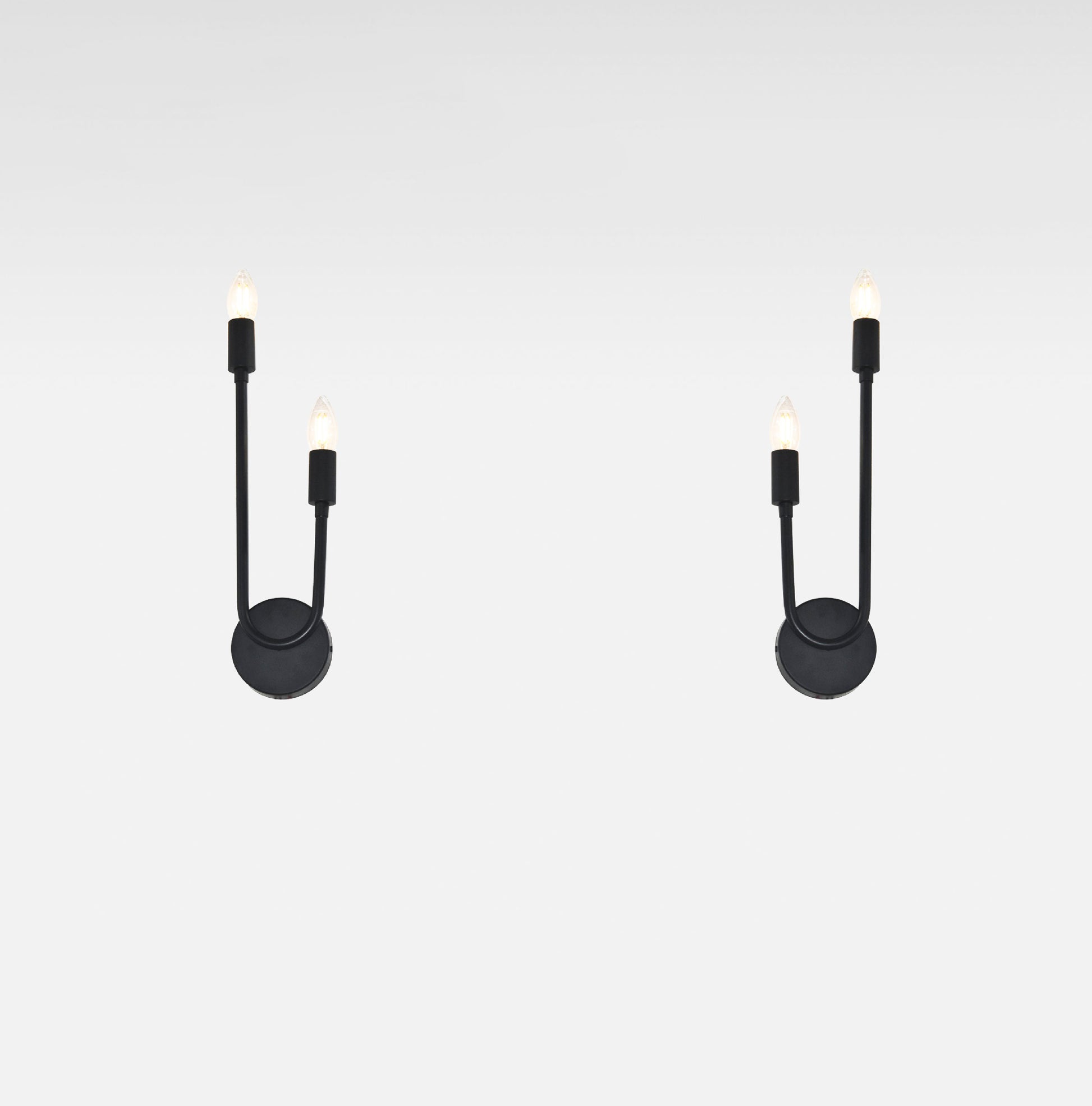 Enhance Your Decor with a Wall Candle Lamp matte black