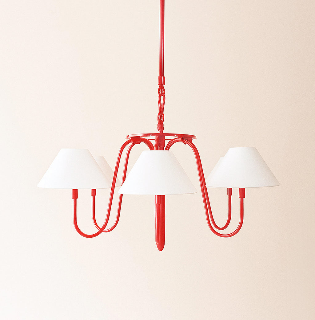 Unique Designs of Five Red chandelier light You’ll Love red
