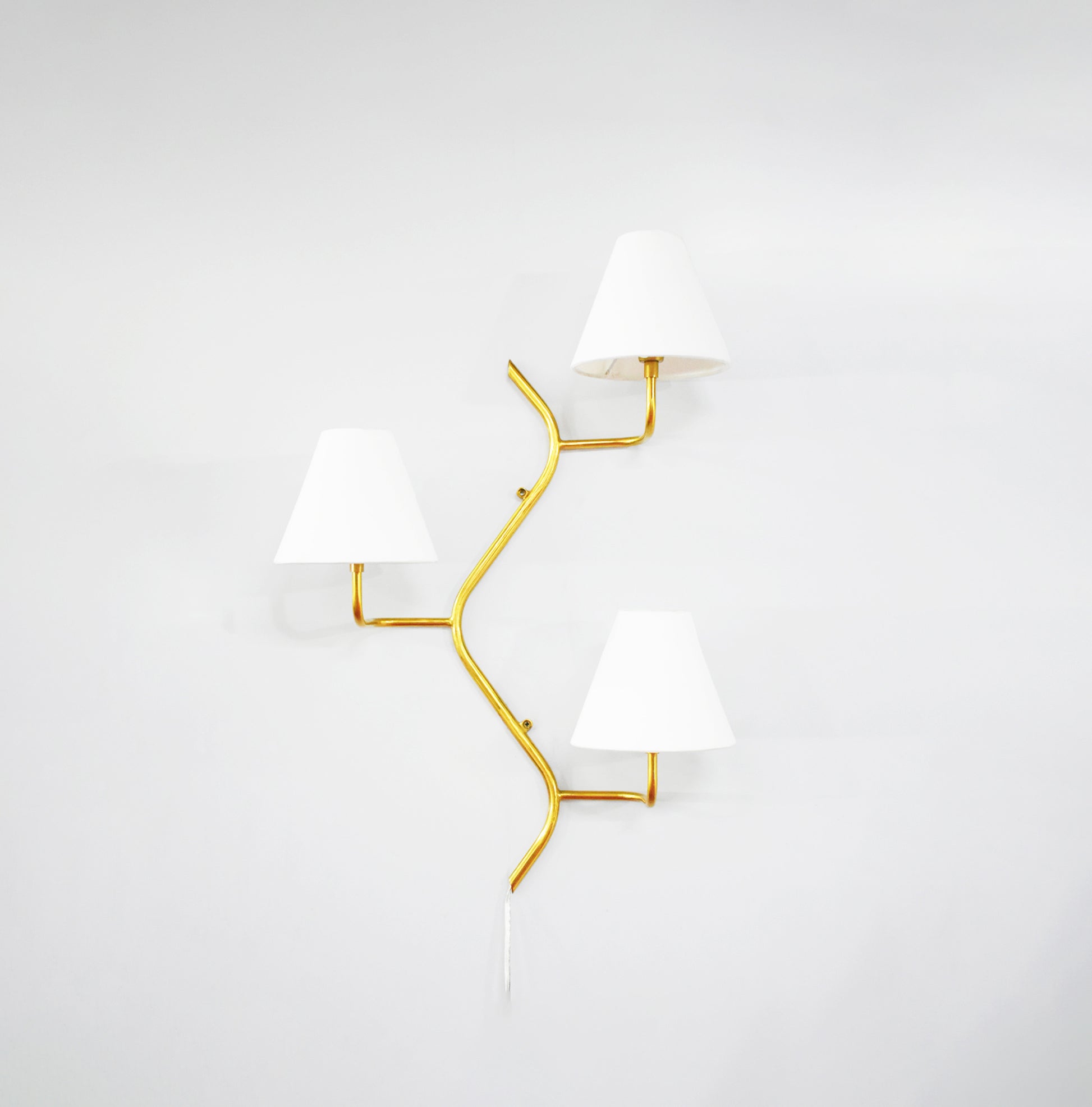 Discover the Charm of Dual-Shade Golden Wall Lamps