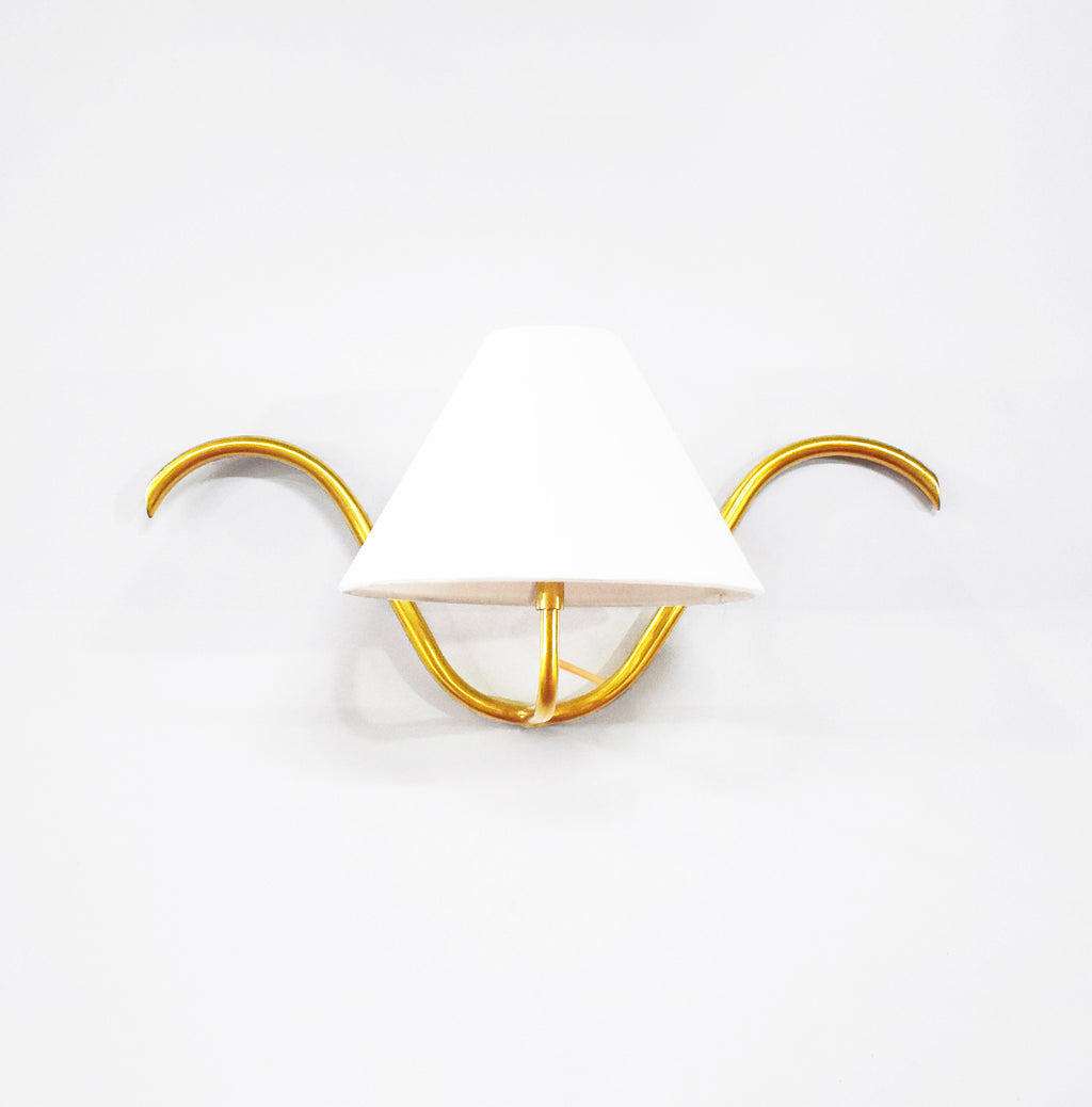 golden Wall Lamps with Canopy for Your Home Decor