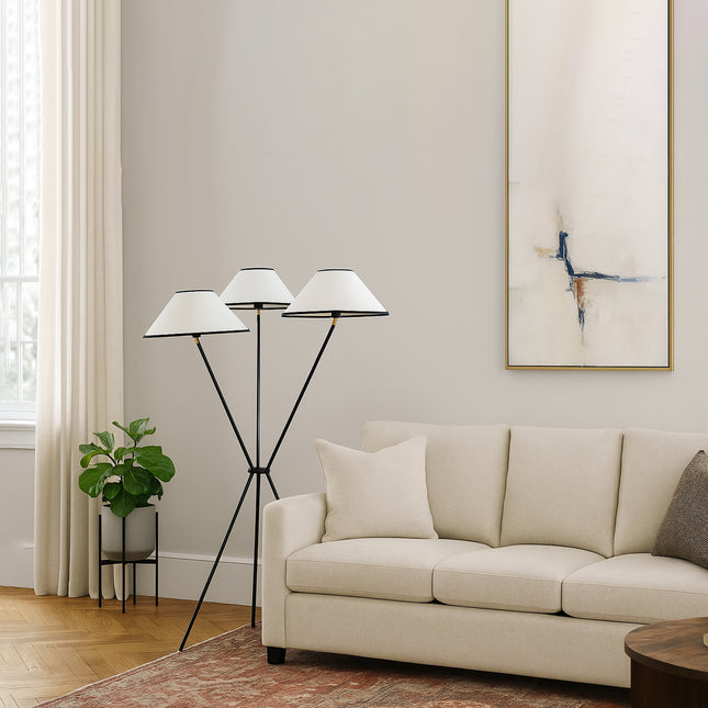 Floor Lamps: A Blend of Functionality and Style matte black