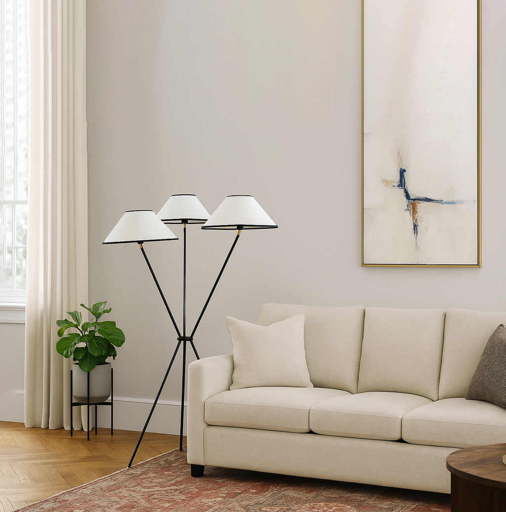 Floor Lamps: A Blend of Functionality and Style matte black