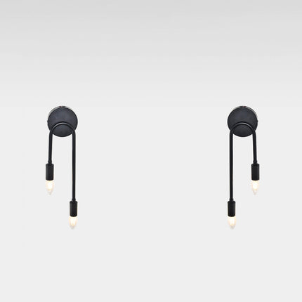 Enhance Your Decor with a Wall Candle Lamp matte black