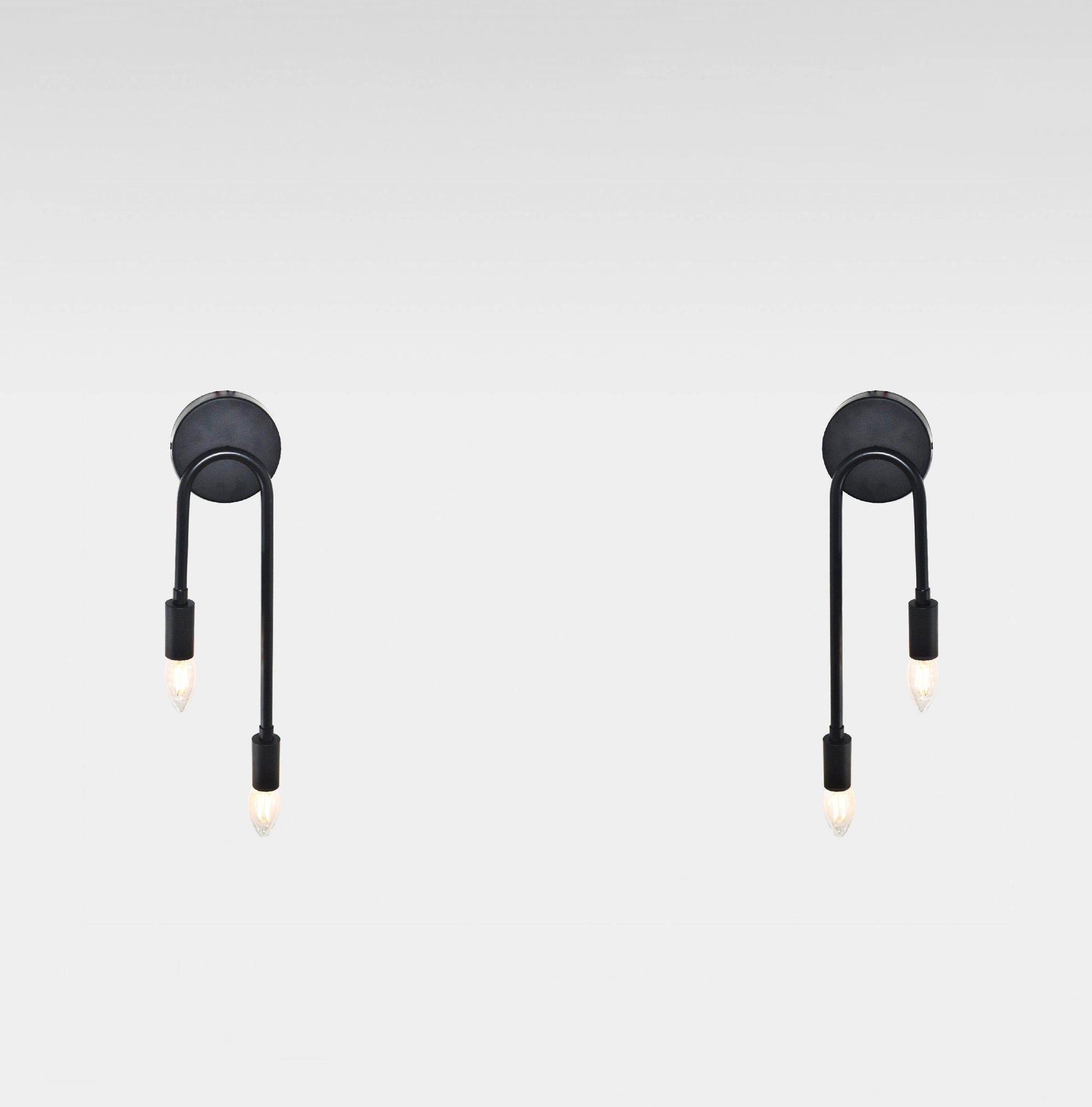 Enhance Your Decor with a Wall Candle Lamp matte black