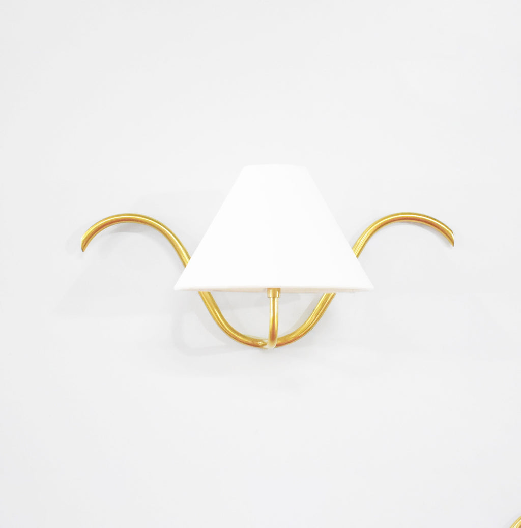 golden Wall Lamps with Canopy for Your Home Decor