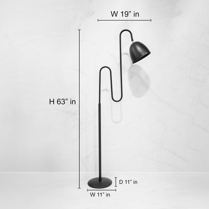 Unique Black Floor Lamps: A Touch of Elegance