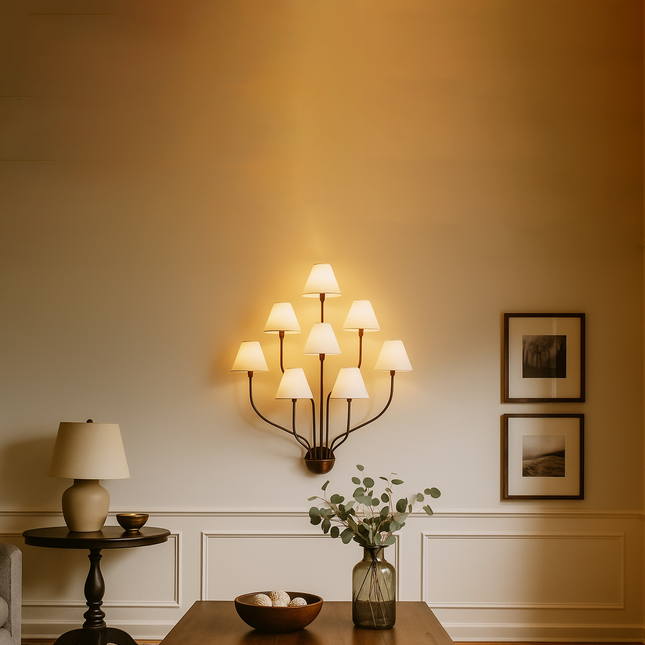 Brighten Up Your Home with Modern Wall Lights dark brounge