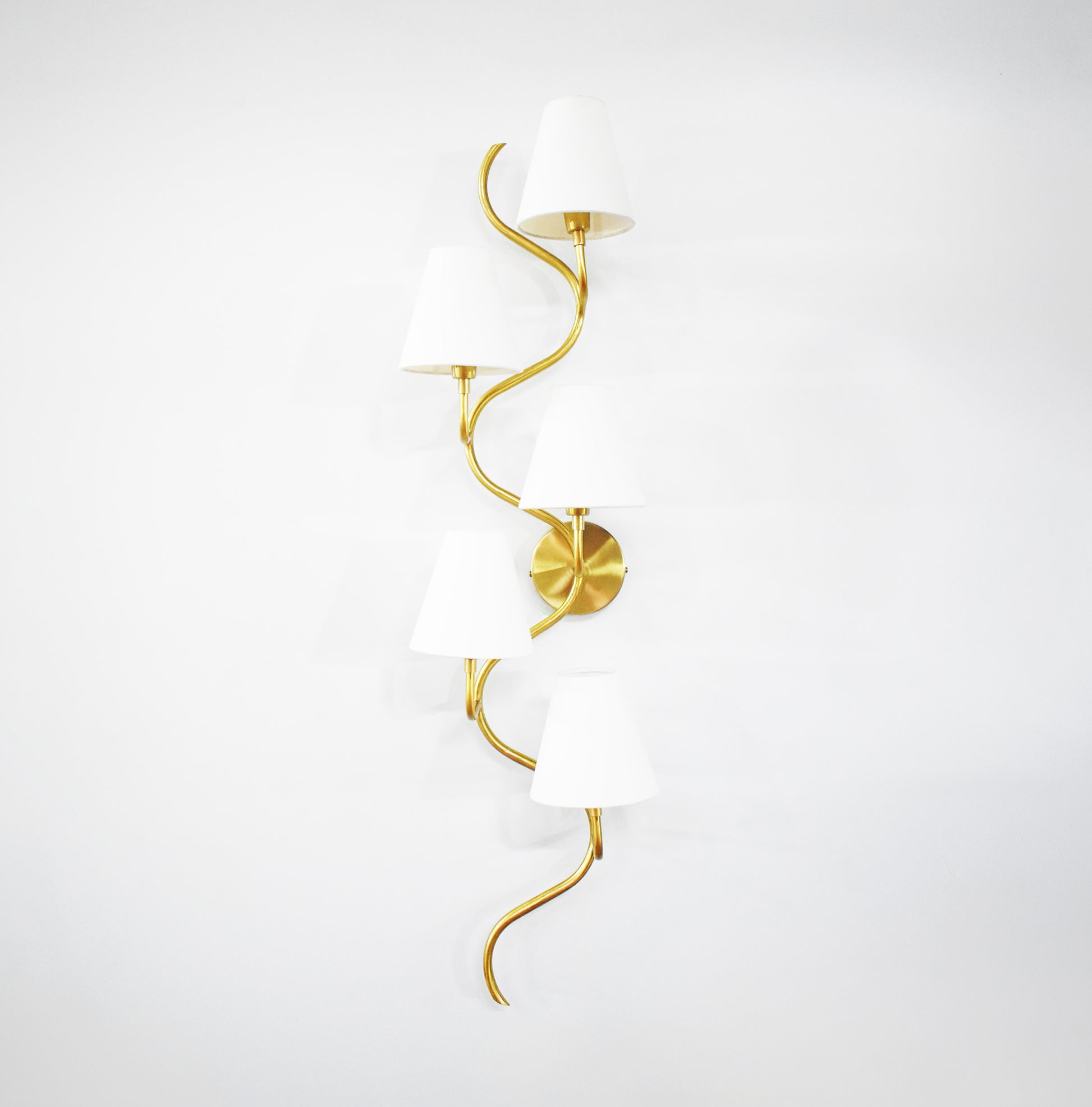 Stunning Golden Five Lamp Vertical Canopy Designs for your home
