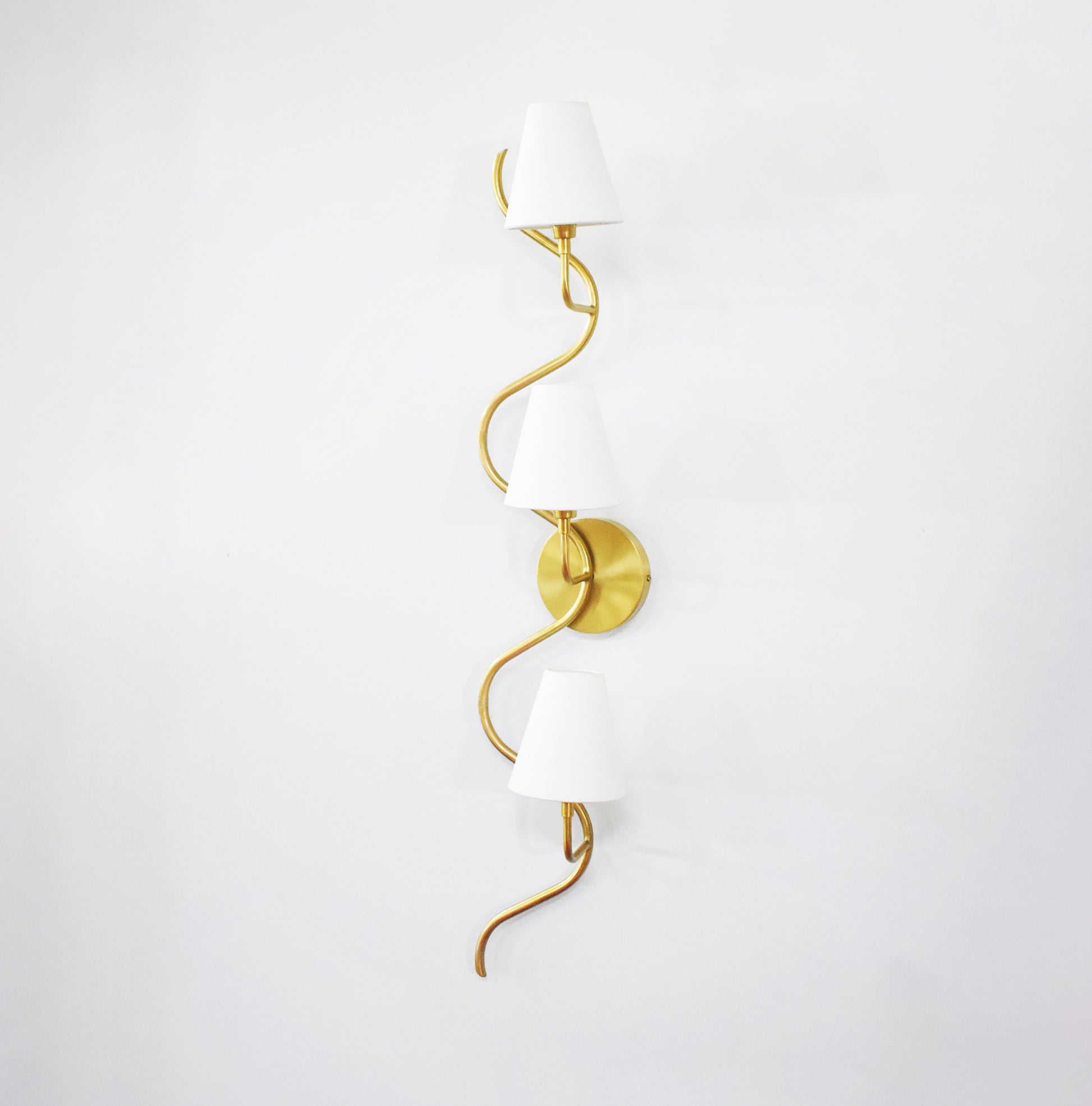 Discover the Charm of Golden Vertical lamp with canopy golden
